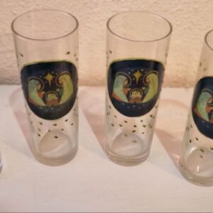 Vasos "Nacimiento" (Pack de 4)